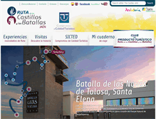 Tablet Screenshot of castillosybatallas.com
